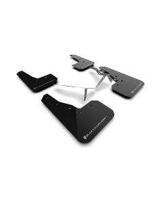 Rally Armor Black UR Mud Flap w/ Grey Logo Honda Civic Incl. Si | Sport | Touring 2022- RALL-MF90-UR-BLK/GRY