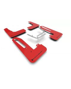 Rally Armor Red Mud Flap/Black Logo Honda Civic 2024- RALL-MF97-UR-RD-BLK