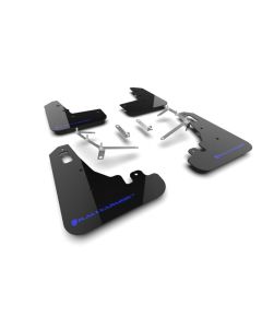 Rally Armor 22-25 Subaru BRZ / Toyota GR86 Black UR Mud Flap w/Blue Logo - MF99-UR-BLK-BL