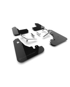 Rally Armor 22-25 Subaru BRZ / Toyota GR86 Black UR Mud Flap w/Dark Grey Logo - MF99-UR-BLK-DGRY