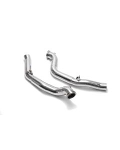 ARMYTRIX High-Flow Performance Race Pipe w/Cat Simulator Maserati Ghibli SQ4 2013-2021- ARMY-MG574-DD