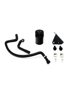 Mishimoto 2020+ Chevrolet Corvette C8 Baffled Oil Catch Can Kit (PCV Side) - Black - MMBCC-C8-20P