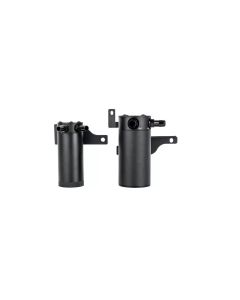 Mishimoto Black Baffled Oil Catch Can Kit Ford F-150 2011-2014- MISH-MMBCC-F35T-11SBE