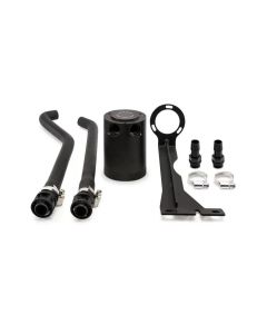 Mishimoto 2014+ Ford Fiesta ST Baffled Oil Catch Can Kit - Black - MMBCC-FIST-14PBE