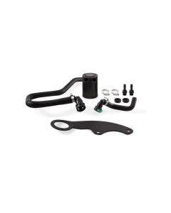 Mishimoto Black Baffled Oil Catch Can Kit Ford Mustang GT 2011-2014- MISH-MMBCC-MUS8-11PBE2