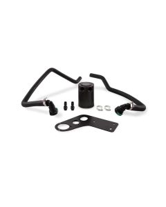 Mishimoto 2015+ Ford Mustang GT Baffled Oil Catch Can Kit - Black - MMBCC-MUS8-15PBE