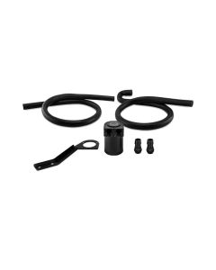 Mishimoto 07-10 BMW N54 Baffled Oil Catch Can Kit - Black (CCV Side) - MMBCC-N54-06CBE2
