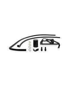 Mishimoto Black Baffled Oil Catch Can Kit Jeep Wrangler JK 2012-2018- MISH-MMBCC-WR6-12PBE2