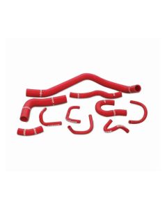 Mishimoto 88-91 Honda Civic Red Silicone Hose Kit - MMHOSE-CIV-88RD