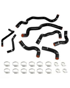 Mishimoto 4mm Black Silicone Intercooler Coolant Hose Kit Infiniti Q50 | Q60 3.0t 2016+- MISH-MMHOSE-Q50-16ANCBK