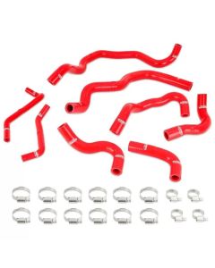 Mishimoto 2016+ Infiniti Q50/Q60 3.0T Ancillary Coolant Hose Kit - Red - MMHOSE-Q50-16ANCRD