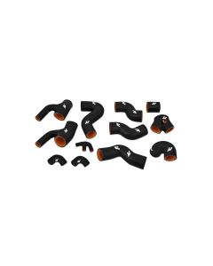 Mishimoto 97-02 Audi S4 Turbo Black Silicone Hose Kit - MMHOSE-S4-97TBK