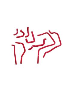 Mishimoto Red Silicone Ancillary Hoses Subaru WRX 2.0L 2001-2005- MISH-MMHOSE-SUB-ANCRD