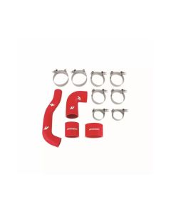 Mishimoto 04-07 Subaru WRX STI (STI only) JDM Red Silicone Intercooler Hoses - MMHOSE-SUBJ-INT4RD
