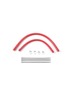 Mishimoto Red Silicone Heater Hose Kit Jeep Cherokee 1991-2001- MISH-MMHOSE-XJ6-92HHRD