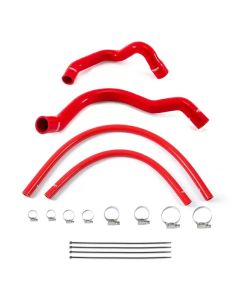 Mishimoto 91-01 Jeep Cherokee 4.0 Silicone Hose Kit Set Red - MMHOSE-XJ6-92KRD