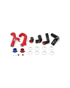 Mishimoto Wrinkle Red Intercooler Pipe Kit Honda Civic 2016+- MISH-MMICP-CIV-16KWRD