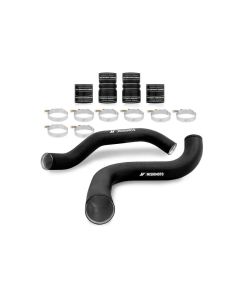 Mishimoto Wrinkle Black Intercooler Pipe & Boot Kit Ford Powerstroke 1999-2003- MISH-MMICP-F2D-99KWBK