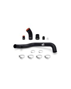 Mishimoto 2014+ Ford Fiesta ST Hot-Side Intercooler Pipe Kit - Wrinkle Black - MMICP-FIST-14HWBK