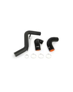 Mishimoto 2013+ Ford Focus ST Hot Side Intercooler Pipe Kit - Wrinkle Black - MMICP-FOST-13HWBK