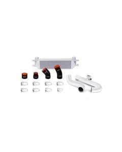 Mishimoto Silver Performance Intercooler Kit w/ Polished Pipes Ford Mustang EcoBoost 2015+- MISH-MMI
