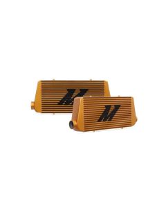 Mishimoto Universal Gold R Line Intercooler Overall Size: 31x12x4 Core Size: 24x12x4 Inlet / Outlet - MMINT-URG