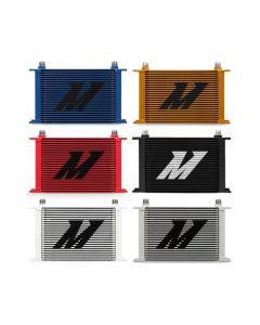 Mishimoto Universal 25 Row Oil Cooler - Red - MMOC-25RD