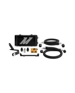 Mishimoto 2023+ Toyota GR Corolla Oil Cooler Kit - Thermostatic - Black - MMOC-GRC-23TBK