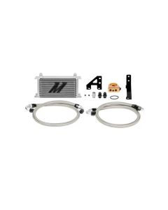 Mishimoto 15 Subaru STI Thermostatic Oil Cooler Kit - Silver - MMOC-STI-15T