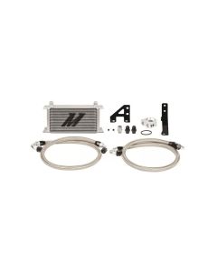 Mishimoto 15 Subaru STI Oil Cooler Kit - Silver - MMOC-STI-15