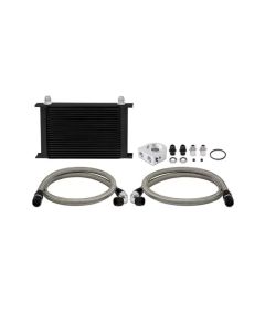 Mishimoto Universal 19 Row Oil Cooler Kit - Black - MMOC-ULBK
