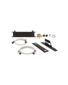 Mishimoto 02-05 Subaru WRX/STi Thermostatic Oil Cooler Kit - Black - MMOC-WRX-01TBK