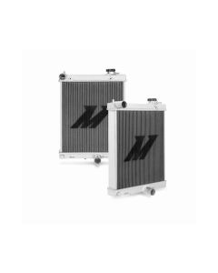 Mishimoto Half-Size Performance Aluminum Radiator Mitsubishi EVO XII | XIII | IX 2.0L turbo 4G63 2001-2007- MISH-MMRAD-EVO-01H