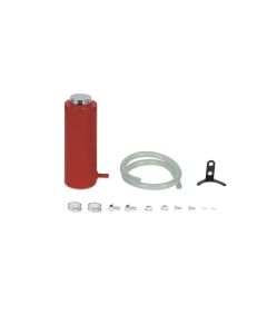 Wrinkle Red Aluminum Coolant Tank - Mishimoto MISH-MMRT-CAWRD