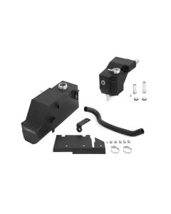 Mishimoto 11-19 Ford 6.7L Powerstroke Expansion Tank Kit - Micro-Wrinkle Black - MMRT-F2D-11KMWBK