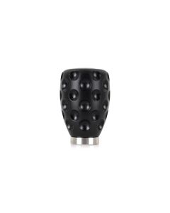 Mishimoto Steel Core Dimple Shift Knob Black Delrin - MMSK-DMPL-BK