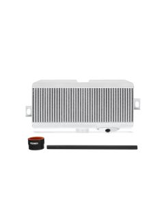 Mishimoto Subaru 08-15 WRX STi Top-Mount Intercooler Kit - Powder Coated Silver & Black Hoses - MMTMIC-STI-08SLBK