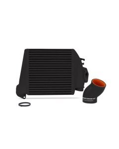 Mishimoto 08-14 Subaru WRX Top-Mount Intercooler Kit - Powder Coated Black & Black Hoses - MMTMIC-WRX-08BKBK