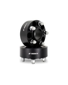 Mishimoto Wheel Spacers - 5x114.3 - 66.1 - 50 - M12 - Black - MMWS-007-500BK