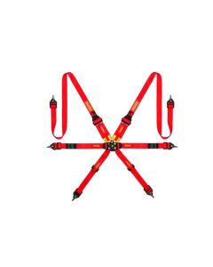 Momo Int. Camlock 6pt Clip In Restraint-Red - MO1255120001