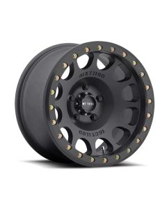 Method MR105 Beadlock 17x9 -38mm Offset 5x4.5 83mm CB Matte Black w/BH-H24125 Wheel - MR10579012538B
