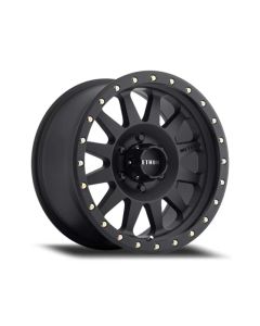 Method MR304 Double Standard 18x9 -12mm Offset 8x6.5 130.81mm CB Matte Black Wheel - MR30489080512N