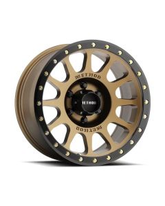 Method MR305 NV 18x9 -12mm Offset 6x5.5 108mm CB Method Bronze/Black Street Loc Wheel - MR30589060912N