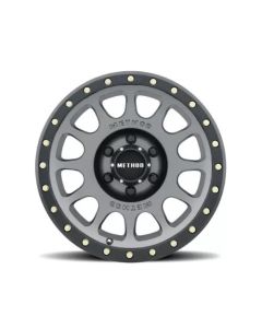 Method MR305 NV 20x9 / +18mm Offset / 6x5.5 BP / 108mm CB / Titanium - Matte Black Lip Wheel - MR30529060818