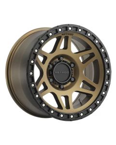 Method MR312 18x9 +18mm Offset 8x6.5 130.81mm CB Method Bronze/Black Street Loc Wheel - MR31289080918