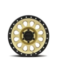 Method MR315 17x8.5 0mm Offset 6x5.5 106.25mm CB Gold/Black Street Loc Wheel - MR31578560100