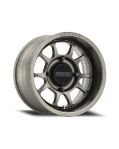 Method MR409 Bead Grip 15x7 / 5+2/38mm Offset / 4x136 / 106.25mm CB Steel Grey Wheel - MR40957047452