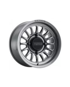 Method MR411 Bead Grip 15x7 / 5+2/38mm Offset / 4x136 / 106.25mm CB Gloss Titanium Wheel - MR41157047852