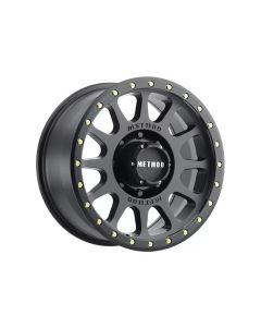Method MR305 NV 20x10 -18mm Offset 8x6.5 130.81mm CB Matte Black Wheel - MR30521080518N