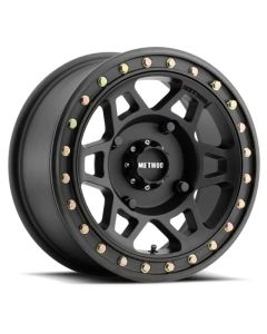 Method MR405 UTV Beadlock Matte Black Wheel 15x7 4x136 38mm- METH-MR40557047552B